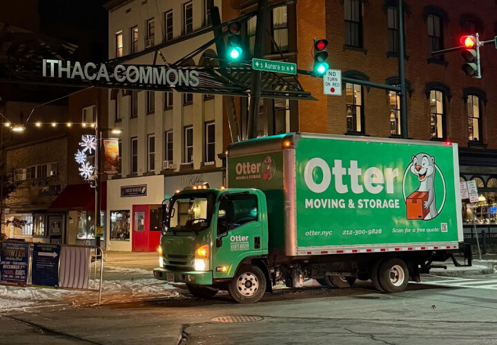 Otter Moving & Storage Truck in NYC