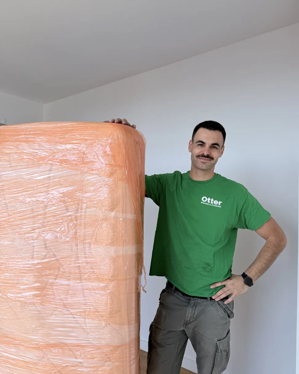 Otter Moving & Storage movers and packers on the job